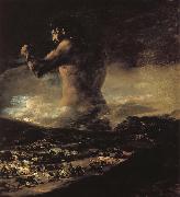 Francisco Goya The Colossus oil painting reproduction